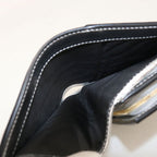 Gucci Compact Wallet Double Bifold GG Supreme Silver Beige — view 4
