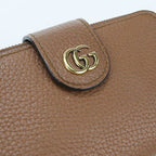 Gucci Compact Wallet with Bamboo Double Aabxm Bifold Leather — view 6