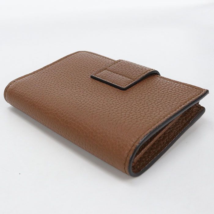 Gucci Compact Wallet with Bamboo Double Aabxm Bifold Leather — view 2