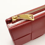 Bottega Veneta Maxi Intrecciato Bifold Wallet Lambskin — view 4