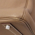 Hermes Handbag Birkin 40 Togo Etoupe Silver — view 6