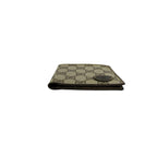 Gucci Vintage GG Pattern Leather Bifold Wallet Mini Card Case Brown — view 6