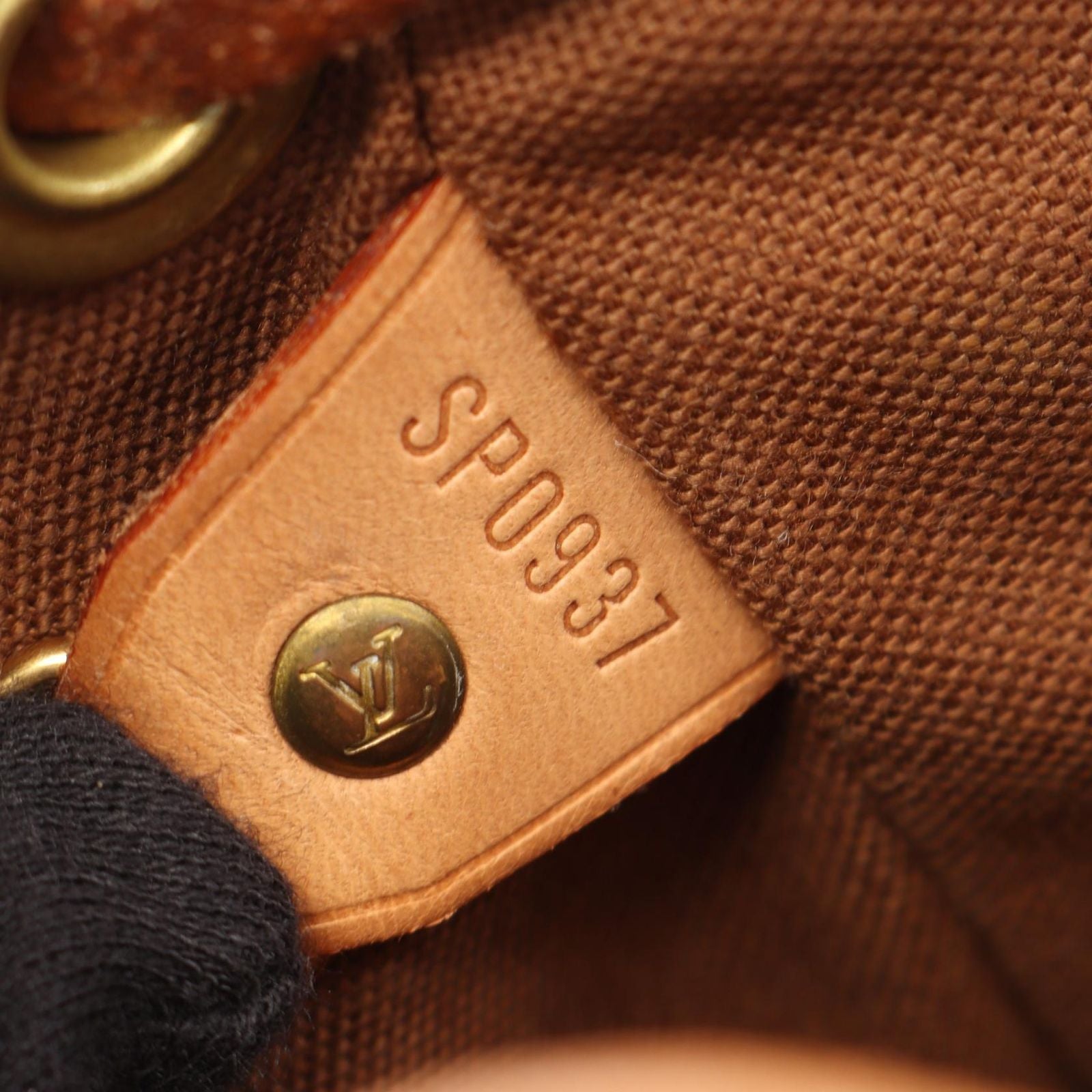 Louis Vuitton Backpack Mini Montsouris Monogram Canvas Leather — view 5