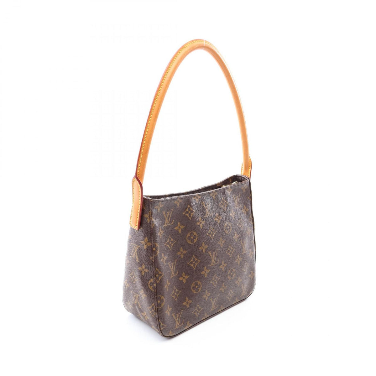 Louis Vuitton Shoulder Bag Looping MM Monogram Canvas Leather — view 2