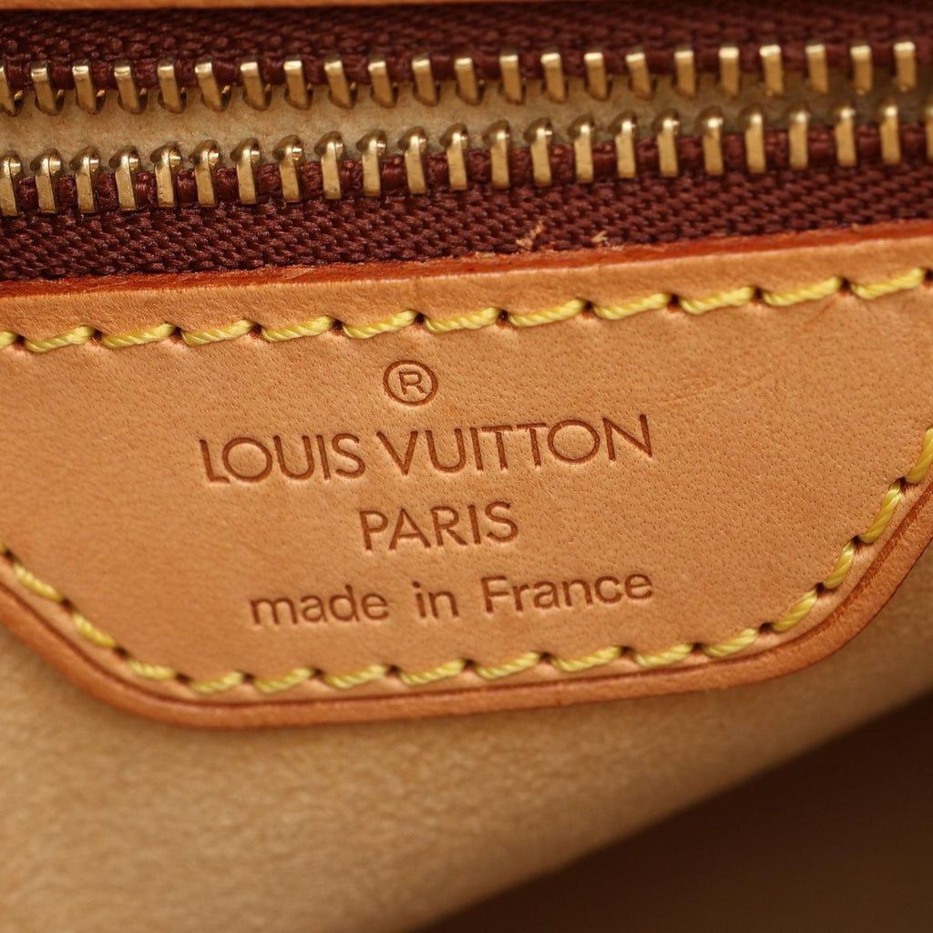 Louis Vuitton Shoulder Bag Looping MM Monogram Canvas Leather — view 4