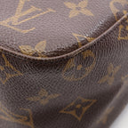 Louis Vuitton Shoulder Bag Looping MM Monogram Canvas Leather — view 8