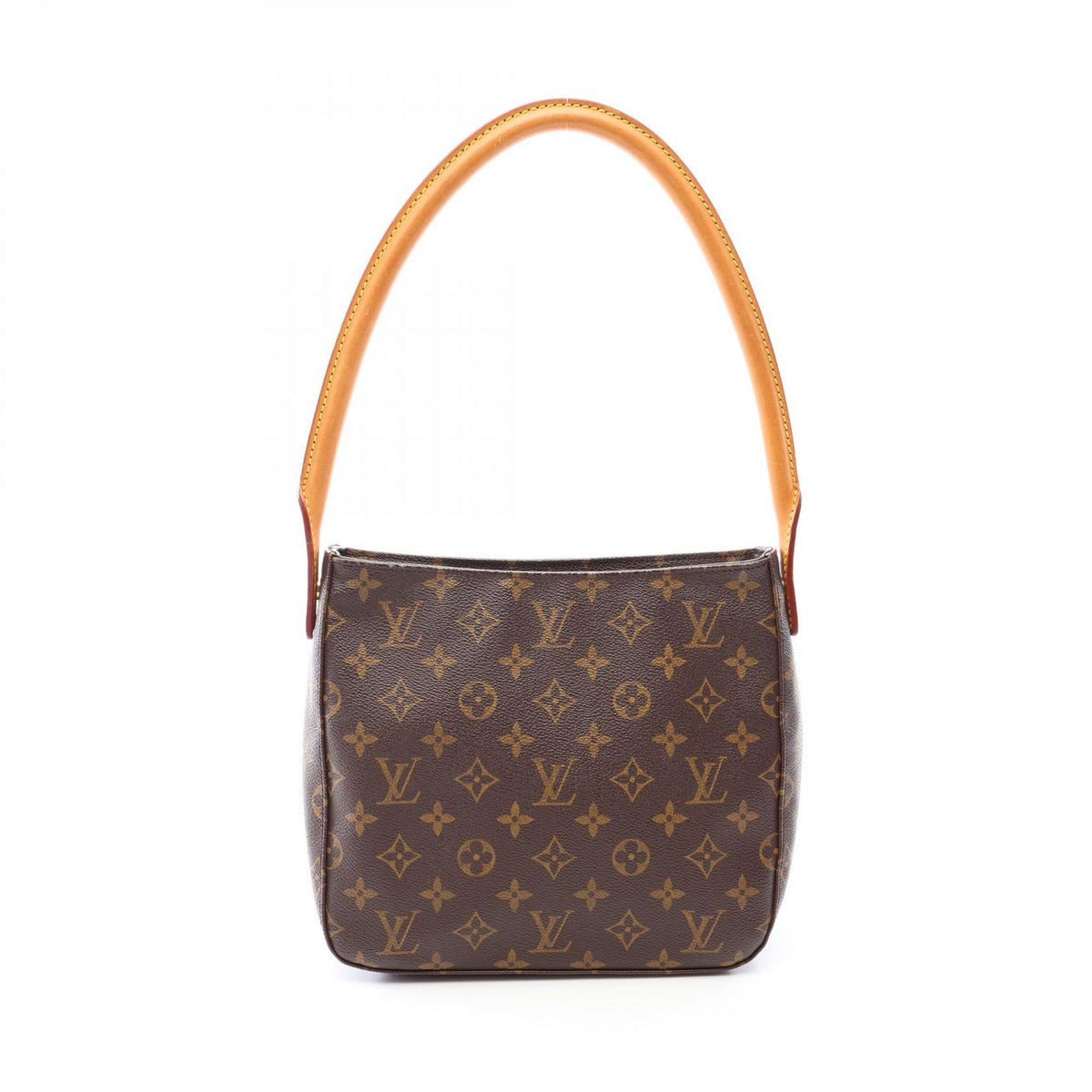 Louis Vuitton Shoulder Bag Looping MM Monogram Canvas Leather
