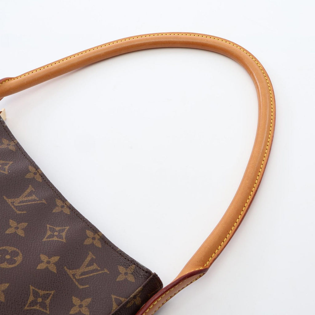 Louis Vuitton Shoulder Bag Looping MM Monogram Canvas Leather — view 6