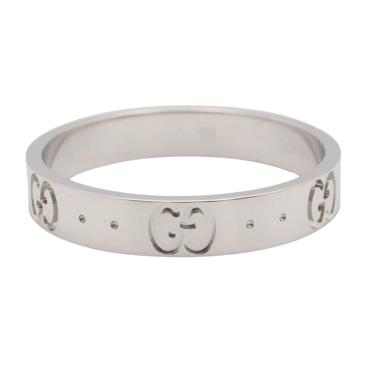 Gucci Ring Icon Slim 18K White Gold — view 3