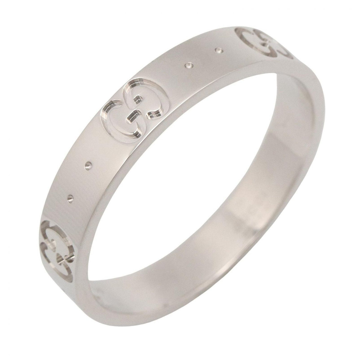 Gucci Ring Icon Slim 18K White Gold