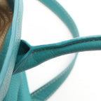 Prada Tote Bag 2-Way Turquoise Leather — view 7