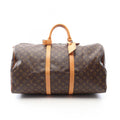 Louis Vuitton Boston Bag Keepall 55 Canvas Leather