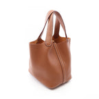 Hermes Handbag Picotin Lock PM Gold Leather — view 2