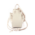 Loewe Handbag Hammock Drawstring Bag Mini 2-Way Off White Leather