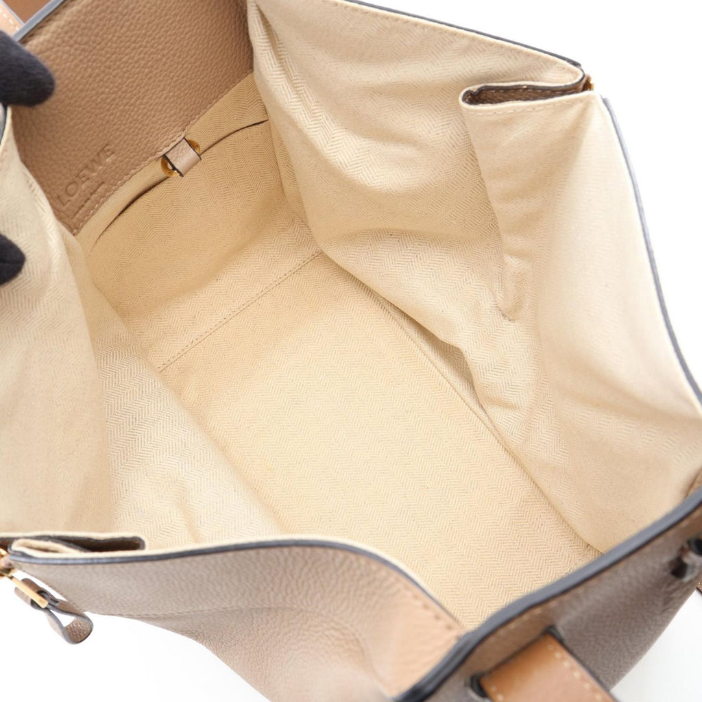 Loewe Handbag Hammock Small 2-Way Gray Leather — view 3