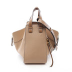 Loewe Handbag Hammock Small 2-Way Gray Leather