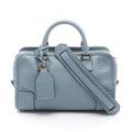 Loewe Handbag Amazona 23 2-Way Smoked Blue Leather