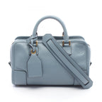 Loewe Handbag Amazona 23 2-Way Smoked Blue Leather