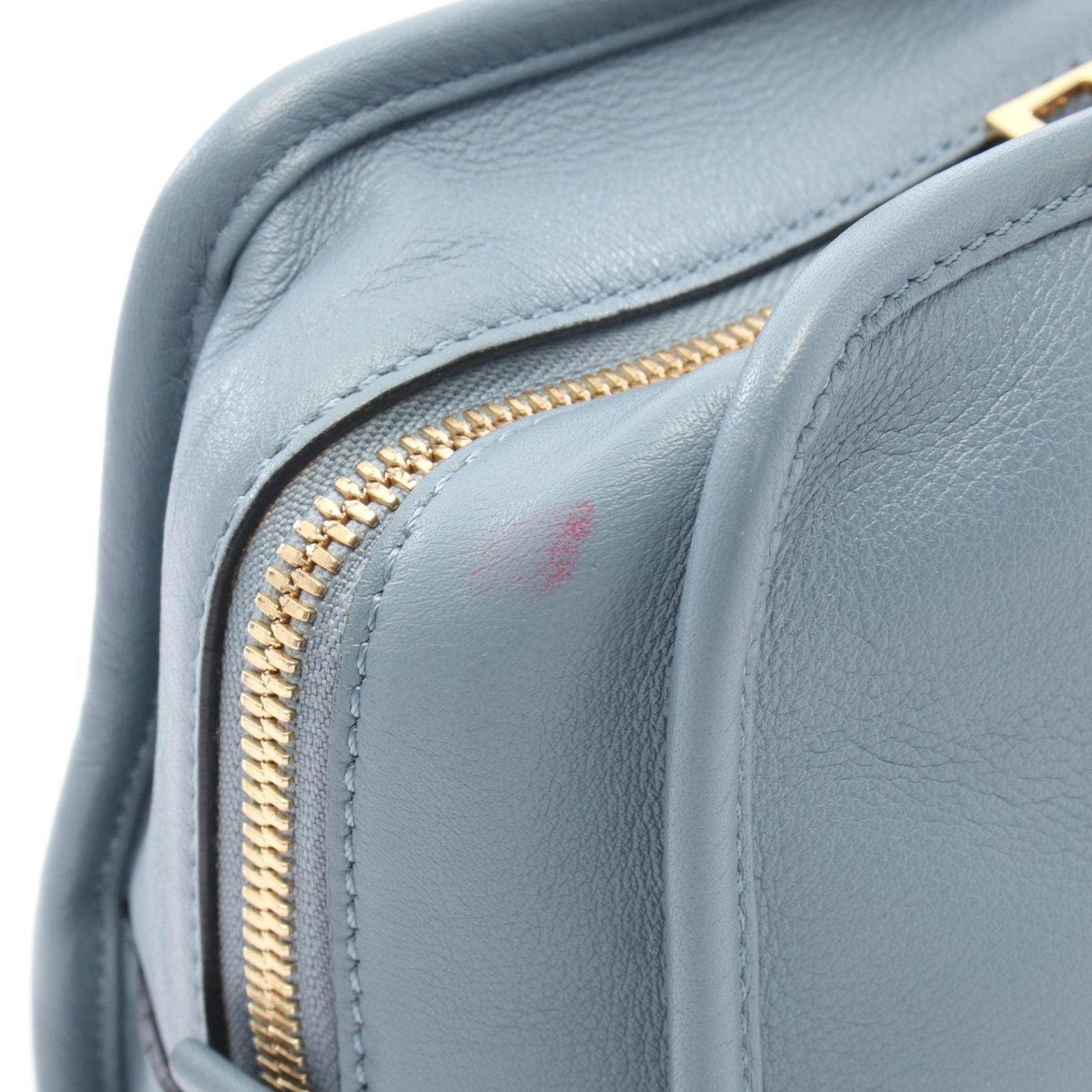 Loewe Handbag Amazona 23 2-Way Smoked Blue Leather — view 8