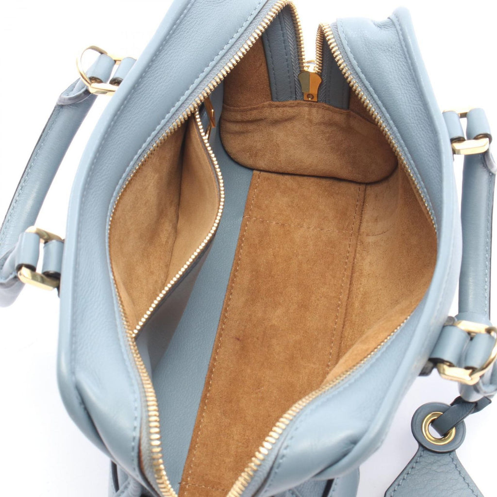 Loewe Handbag Amazona 23 2-Way Smoked Blue Leather — view 3