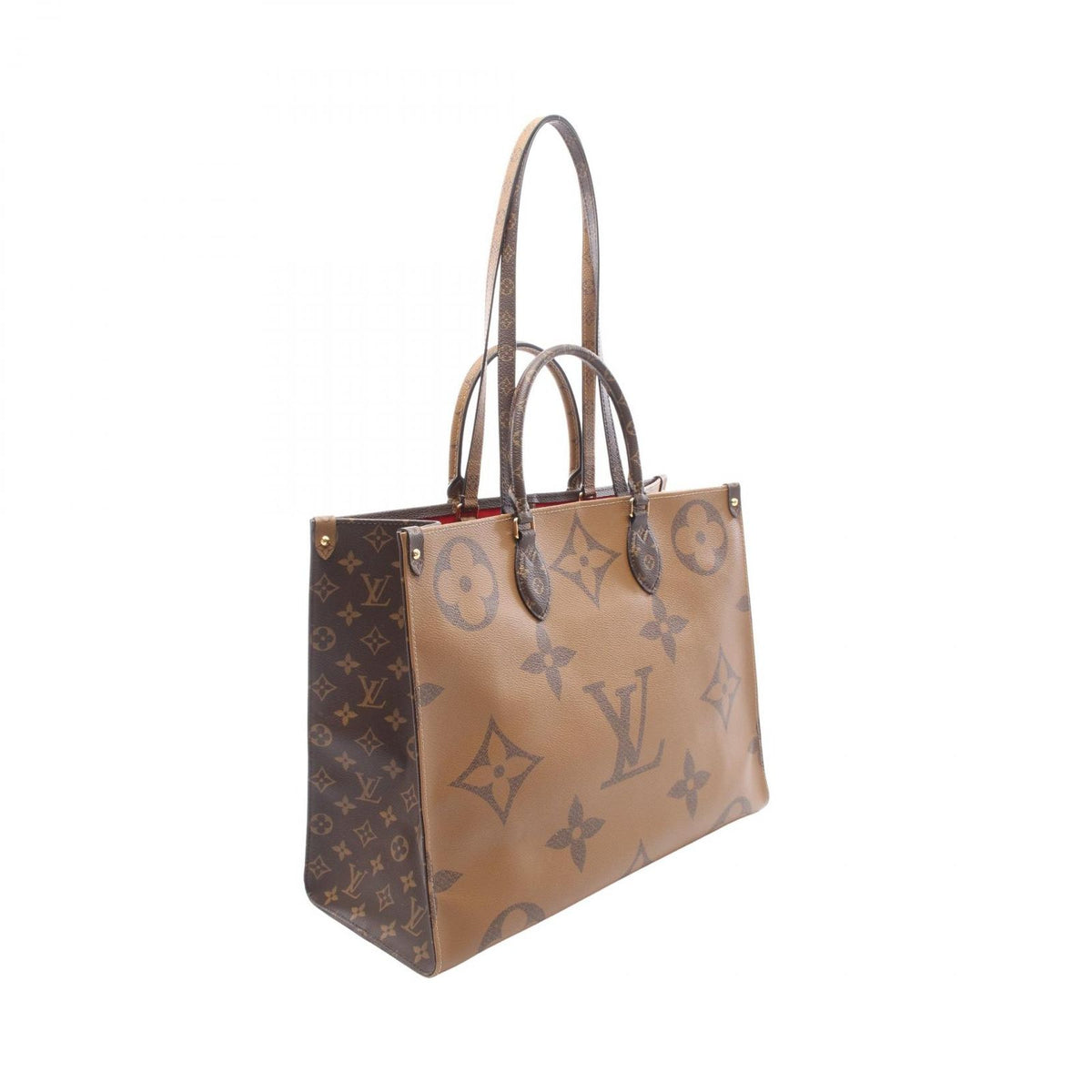 Louis Vuitton Tote Bag On The Go GM Monogram Giant Reverse 2-Way Canvas — view 2