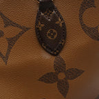 Louis Vuitton Tote Bag On The Go GM Monogram Giant Reverse 2-Way Canvas — view 8
