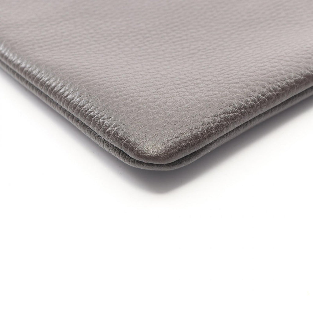 Gucci Clutch Bamboo Dark Brown Leather Tassel — view 5