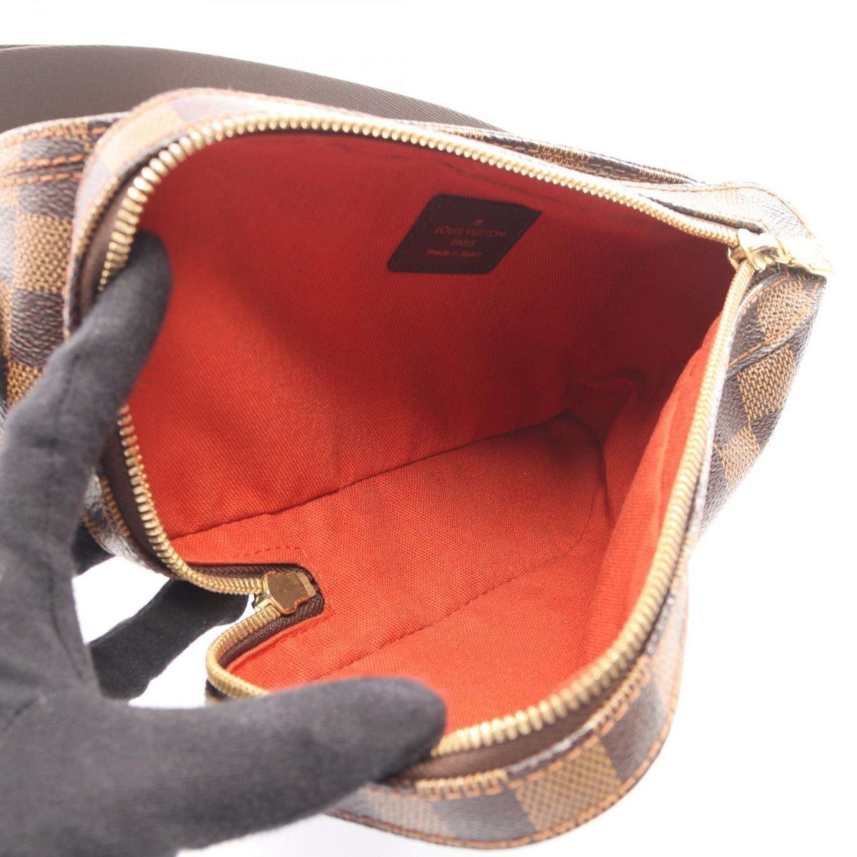 Louis Vuitton Waist Bag Damier Geronimos Ebene Canvas — view 3