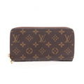 Louis Vuitton Round Wallet Zippy Monogram