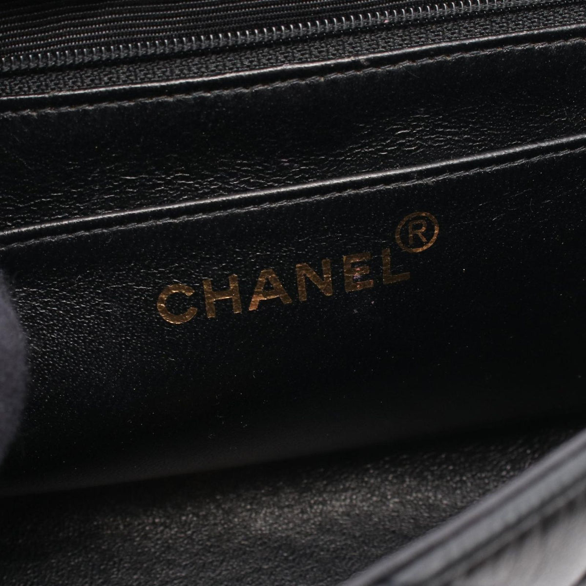 Chanel Shoulder Bag Quilted Diana Flap Black Lambskin Chain — view 4