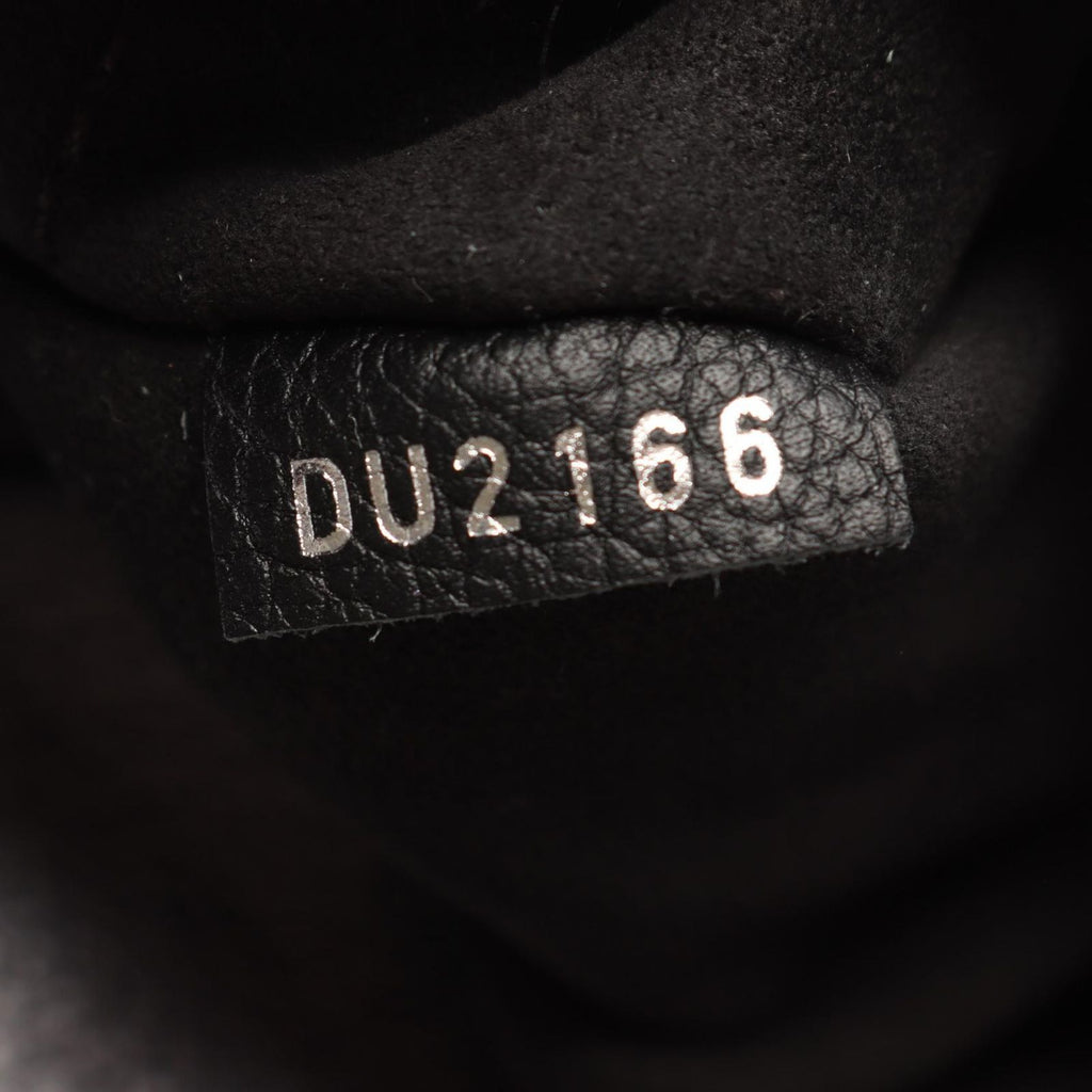 Louis Vuitton Backpack Lockme Metallic Gray Leather — view 5