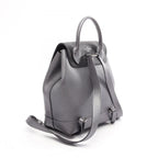 Louis Vuitton Backpack Lockme Metallic Gray Leather — view 2