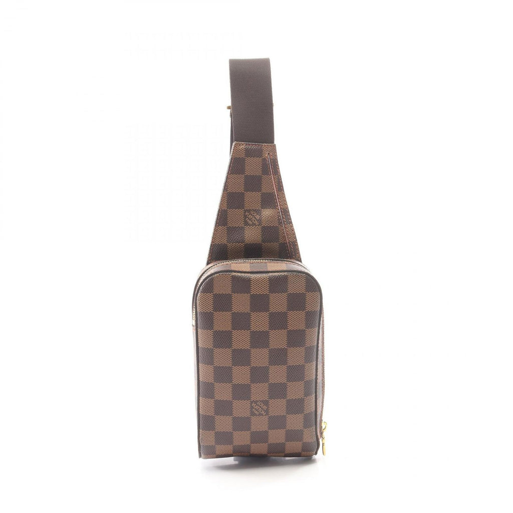 Louis Vuitton Waist Bag Damier Geronimos Ebene Canvas