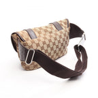 Gucci Waist Bag GG Canvas Beige Brown — view 2