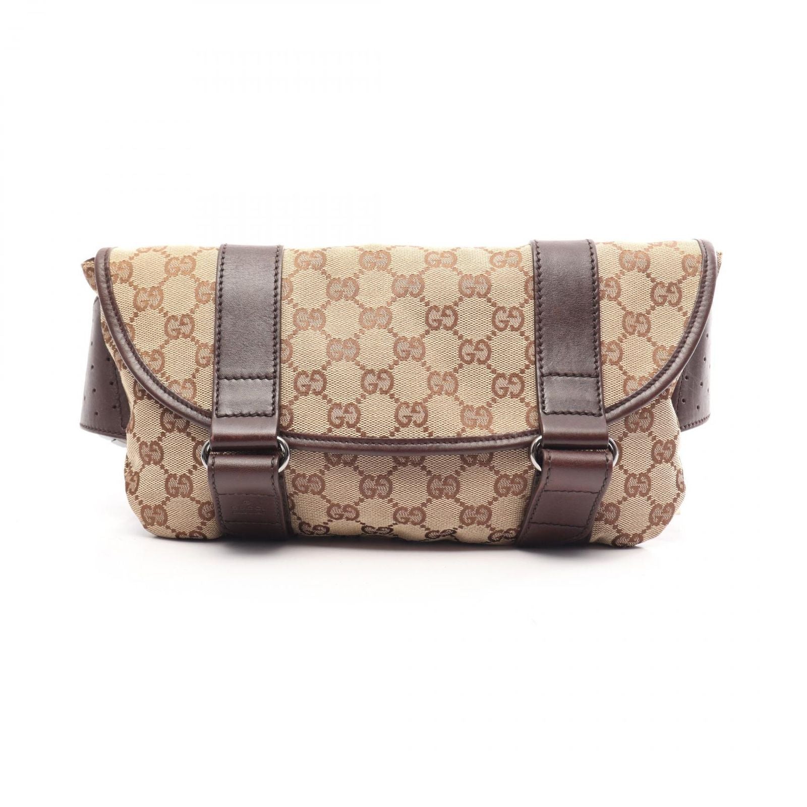 Gucci Waist Bag GG Canvas Beige Brown