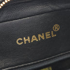 Chanel Shoulder Bag Mademoiselle Tassel Black Lambskin Fringe Chain — view 4