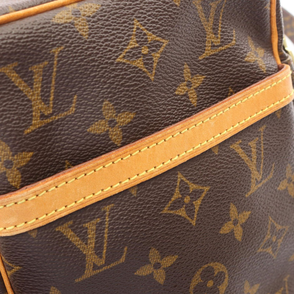 Louis Vuitton Shoulder Bag Danube Monogram Canvas Leather — view 7