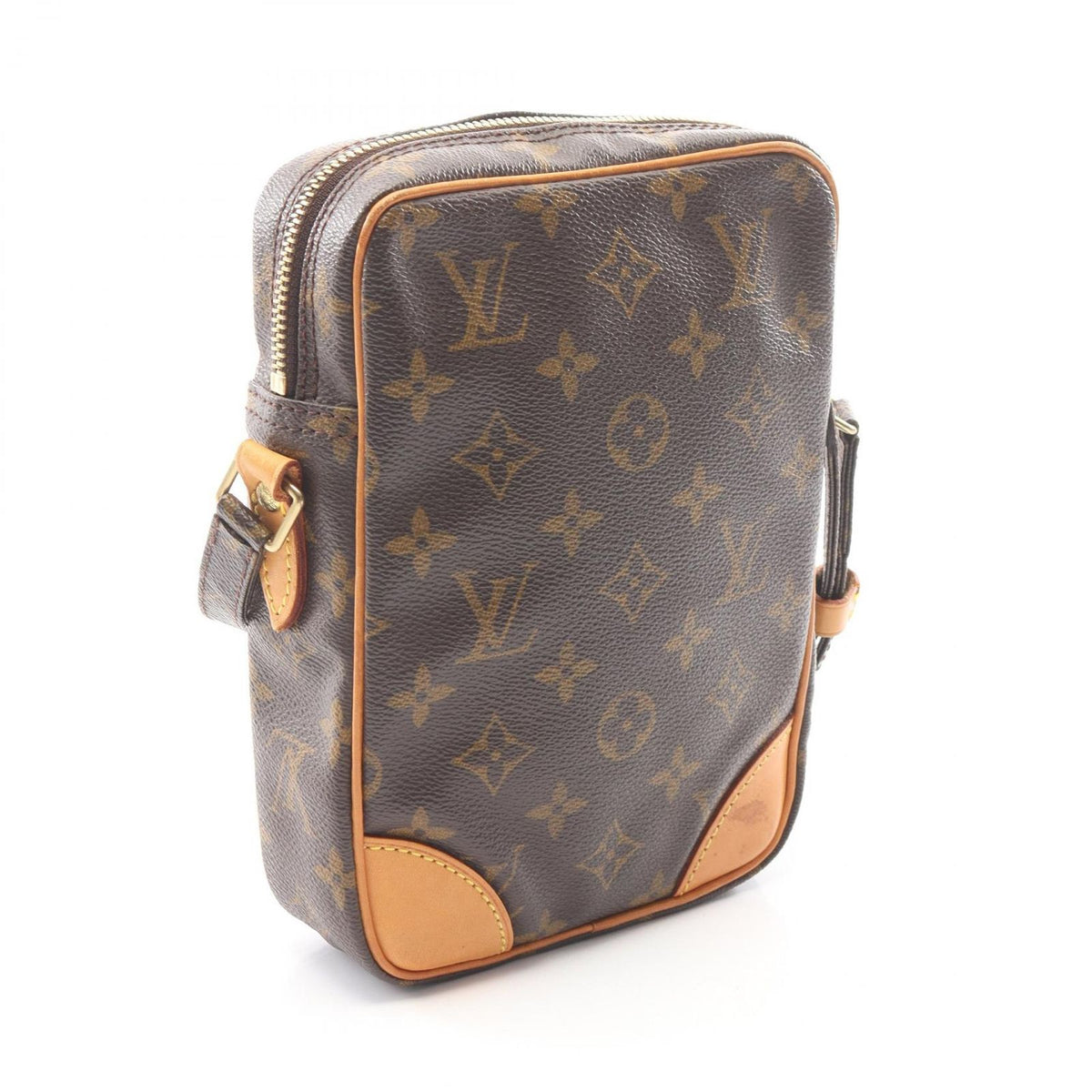 Louis Vuitton Shoulder Bag Danube Monogram Canvas Leather — view 2