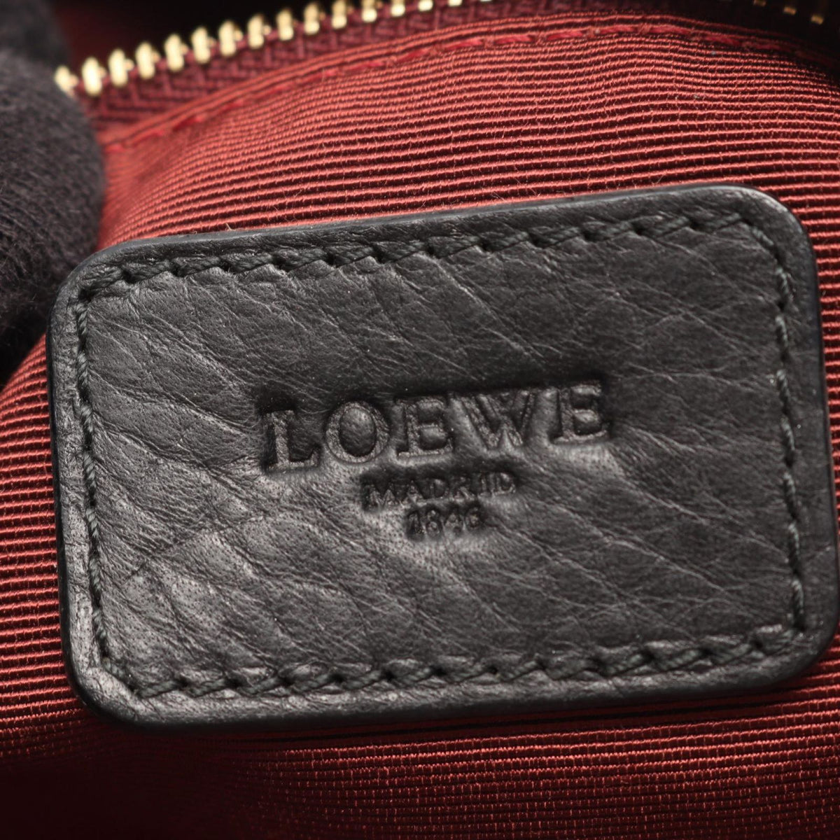 Loewe Shoulder Bag Heritage Black Leather — view 4