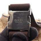 Gucci Waist Bag GG Canvas Beige Brown — view 8