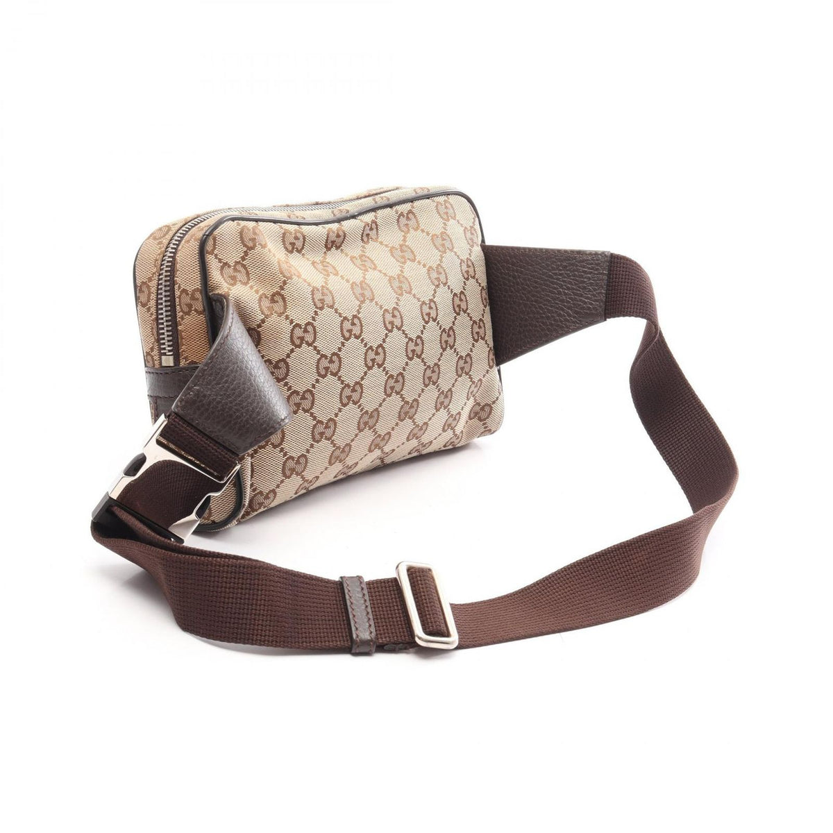 Gucci Waist Bag GG Canvas Beige Brown — view 2