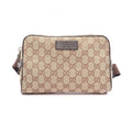 Gucci Waist Bag GG Canvas Beige Brown