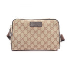 Gucci Waist Bag GG Canvas Beige Brown
