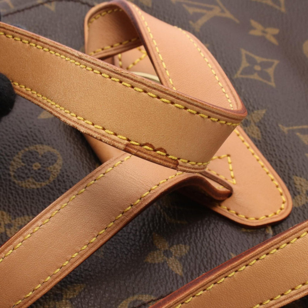 Louis Vuitton Backpack Montsouris MM Canvas Leather — view 8