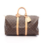 Louis Vuitton Boston Bag Keepall 45 Canvas Leather