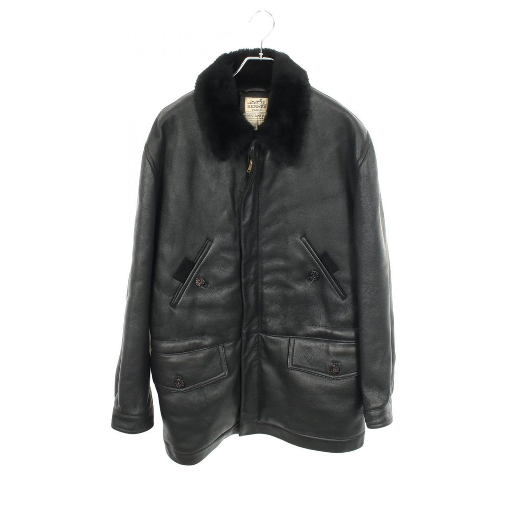 Hermes Coat Black