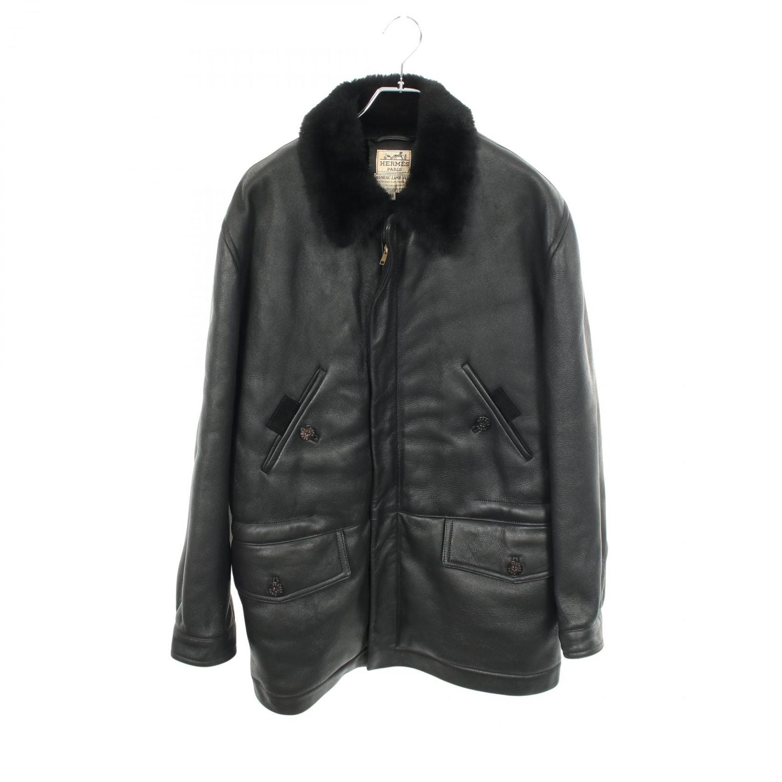 Hermes Coat Black