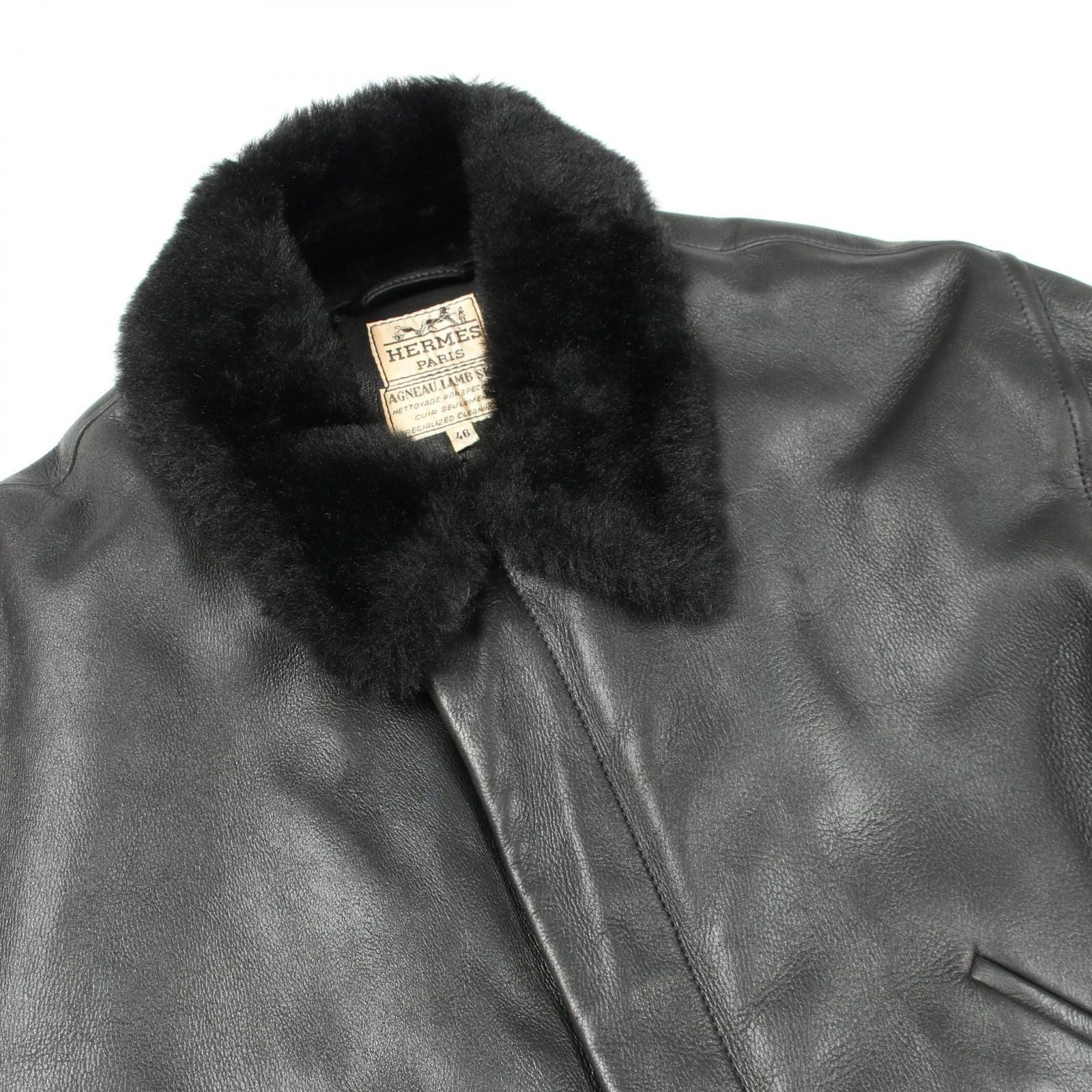 Hermes Coat Black — view 8