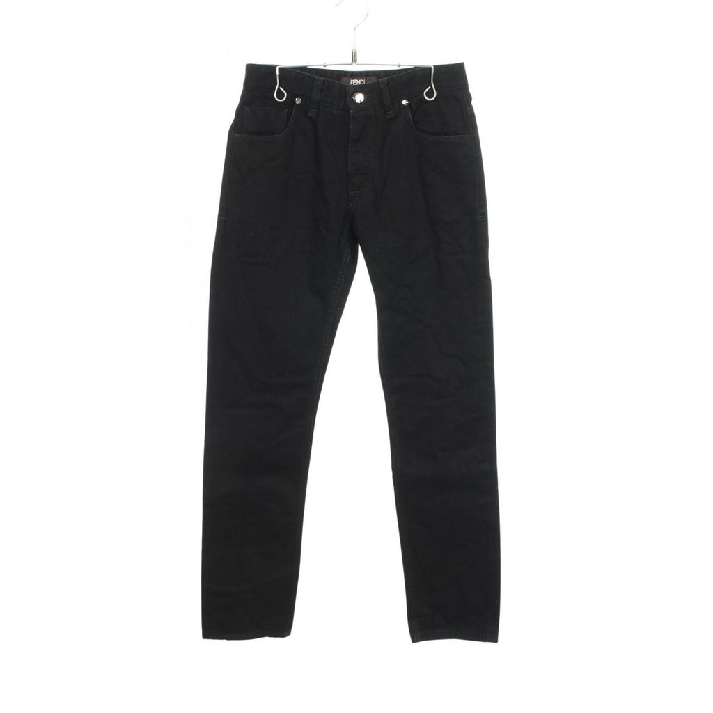 Fendi Denim Pants Cotton