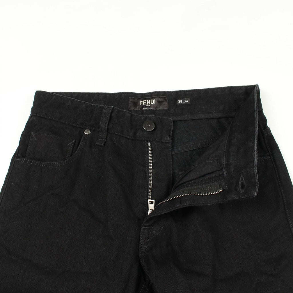 Fendi Denim Pants Cotton — view 4